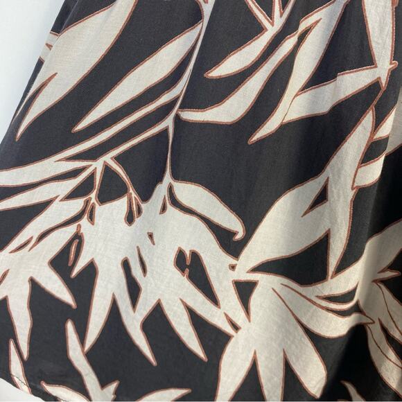 Amuse Society Estella Charcoal Grey Print Romper Size Small - Picture 13 of 14